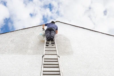 Peinture extérieure à Gabian — façades et ravalement
